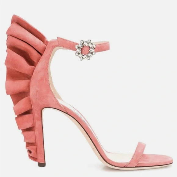 Jimmy Choo Karalie in Rosewood Suede. Size 36. New With Tags. - Picture 2 of 8